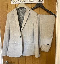 Grey suit set size 12 years only worn once
