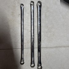 Snap On 3 Pc Xdhfm 12pt Metric High Performance 0 Offset Box Wrench Set...