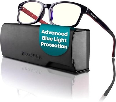 new Prospek Blue Light Blocking Glasses For Men Women, Anti Glare Computer 0.0
