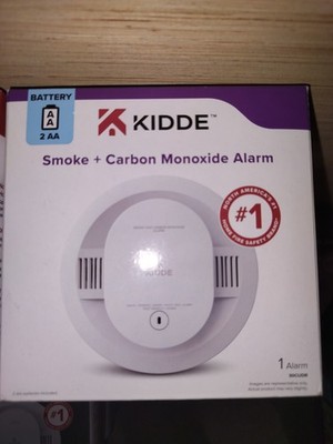 Kidde Smoke & Carbon Monoxide Detector, 10-Year Battery Powered 30CUD10