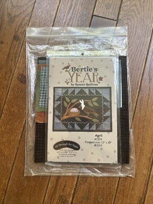 Bertie's Year April #1324 All Through the Night Quilt Pattern Complete Kit