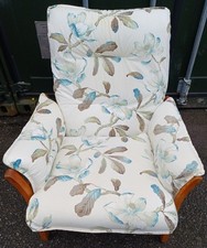 Ercol Saville Lounge/Easy High Back Chair - Light/Blonde - Free/At Cost Delivery