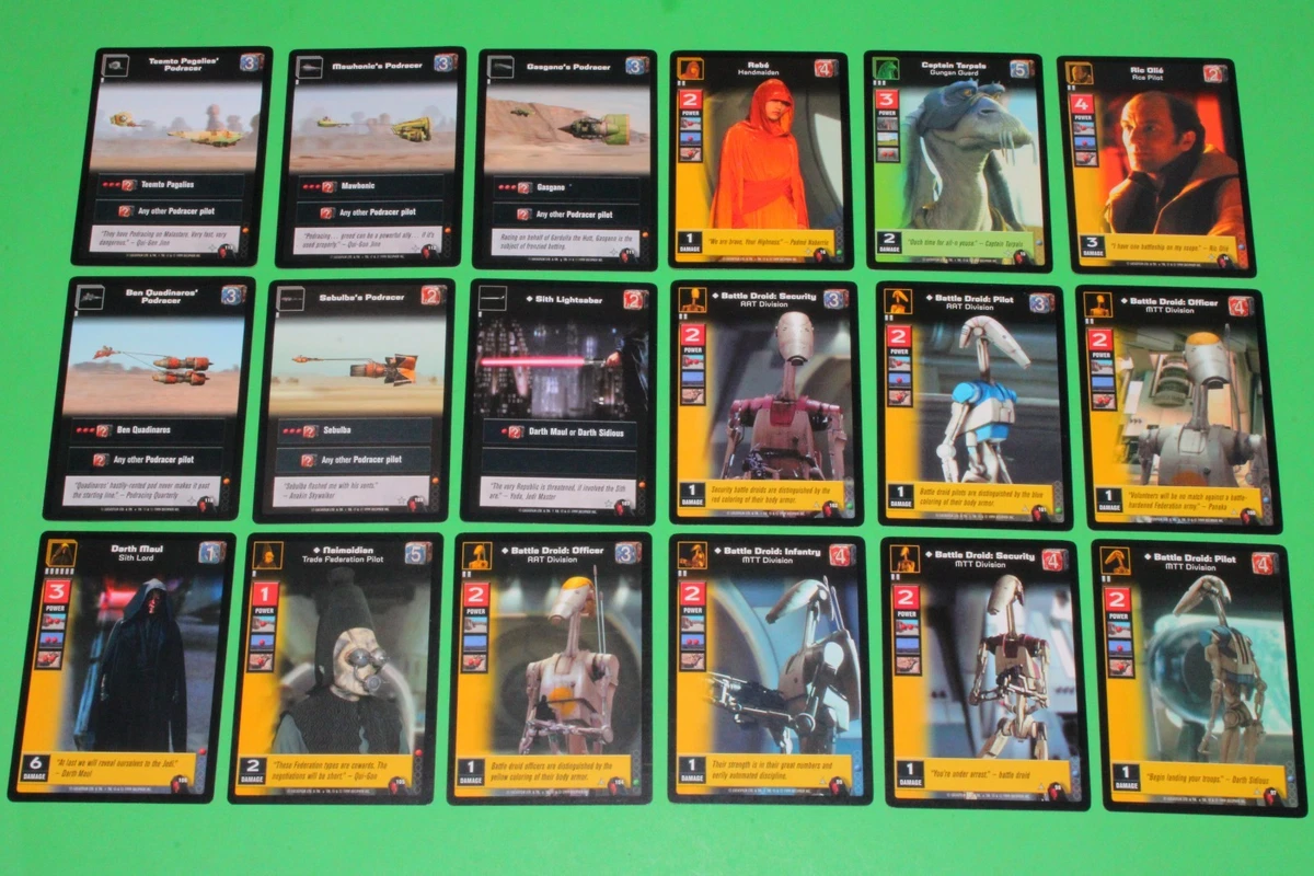 young jedi collectible card game products for sale | eBay