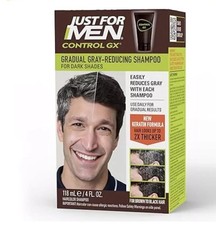 Just for Men Control Gx Grey Reducing Shampoo, Gradually Colors Hair 4 Fl Oz ...