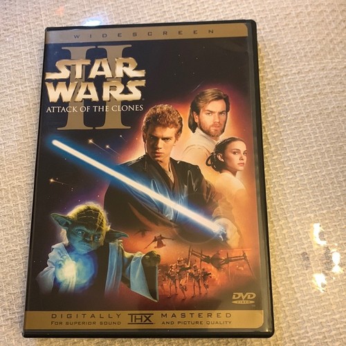 Star Wars II Attack of the clones. DVD widescreen