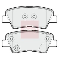 Apec Kia Soul I BremsbeläGe Hinten 2009-2014 PAD1754 (R90)