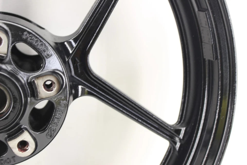 Kawasaki Ninja ZX6R ZX600P 2007 OEM llanta delantera recta  Foto 4 de 4