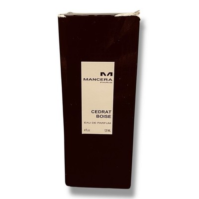 MANCERA CEDRAT BOISE EAU DE PARFUM SPRAY UNISEX 4.0 Oz / 120 ml BRAND NEW ITEM!