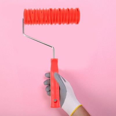  Textured Paint Roller Pattern Paint Roller Embossing Texture Roller for Wall