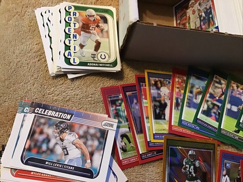 🏈2024 Score Complete Master Retail Set 400 Base + 100 Insert + parallel's - Picture 6 of 6