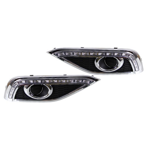 2PCS DRL LED Daytime Running Lights w/ Turn Signal For Honda CR-V CRV 2012-2014 - Picture 4 of 8