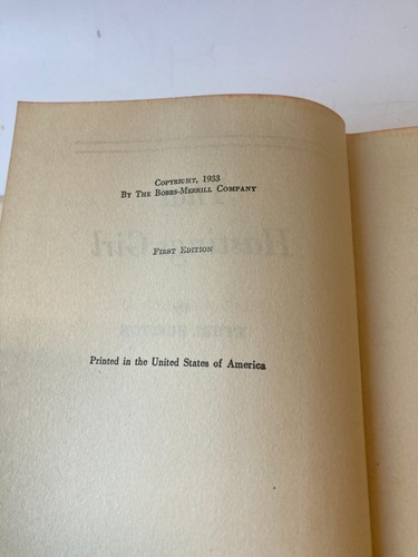 That Hastings Girl by Ethel Hueston 1933 1st Edition Grosset & Dunlap - Picture 12 of 12