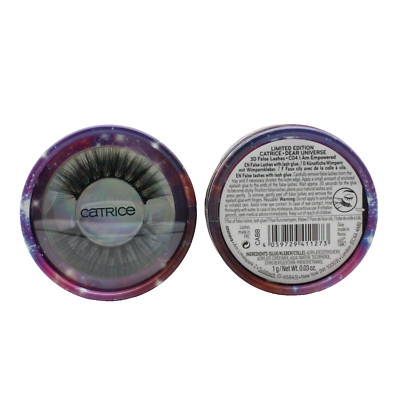 2x Catrice DEAR UNIVERSE 3D False Lashes Künstliche Wimpern C04 I Am Empowered