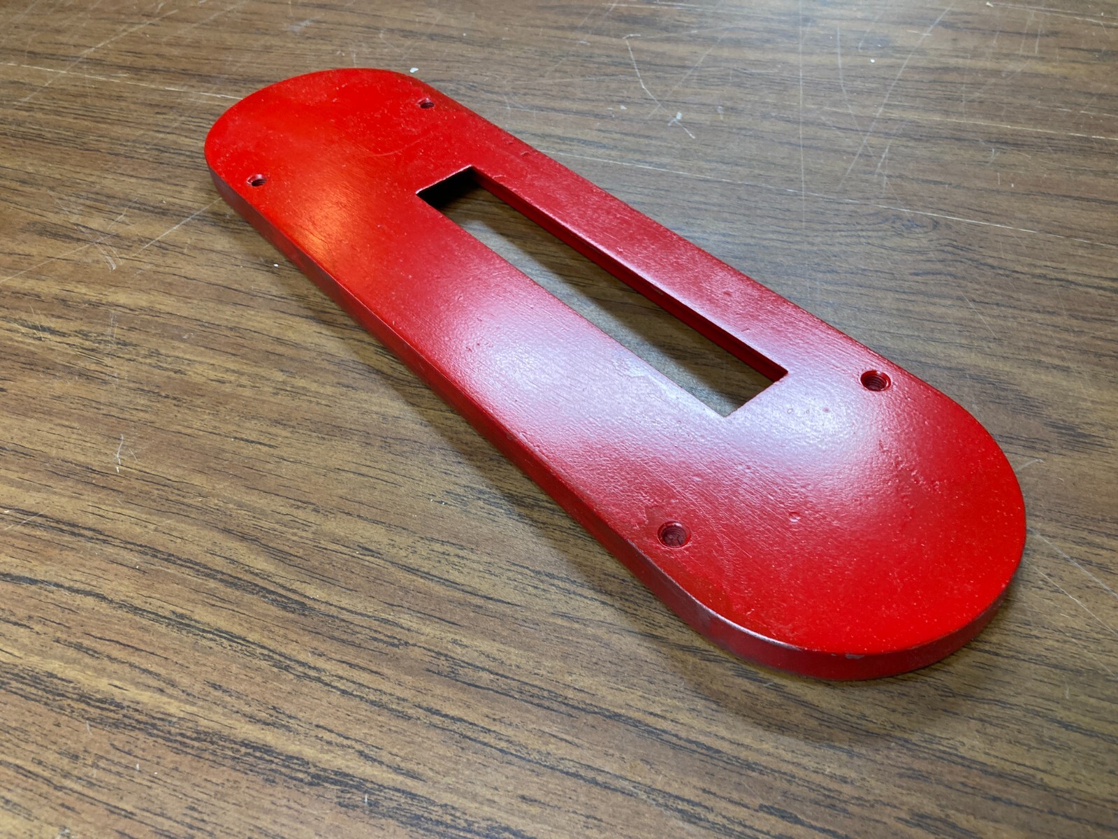 Delta Table Saw Dado Throat Plate measures 135/16" x 33/4" 42204