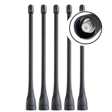5X UHF Antennas 400-470MHz For IC-F4001 F4011 F4021 F25 F26 F43 Radio FA-SC57U
