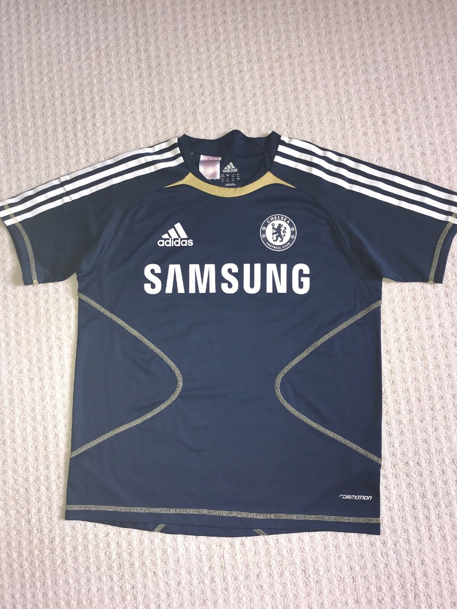adidas CHELSEA FC CLINIC Tシャツ 2013 Chelsea 2013/14 Adidas Football Shirt – VintageFolk