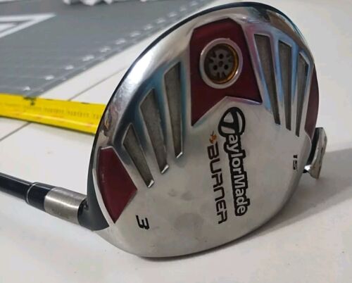 Taylormade Burner 3 Wood 15* S Flex Reax Superfast 50g RH 44" Jumbo Max XL - Picture 10 of 12
