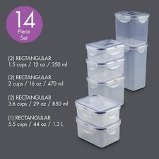 LOCK & LOCK Easy Essentials Food Storage lids...