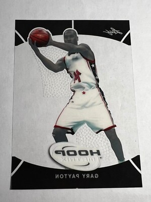2013 Leaf Matrix GHOST BACK LAMINATE PROOF Gary Payton
