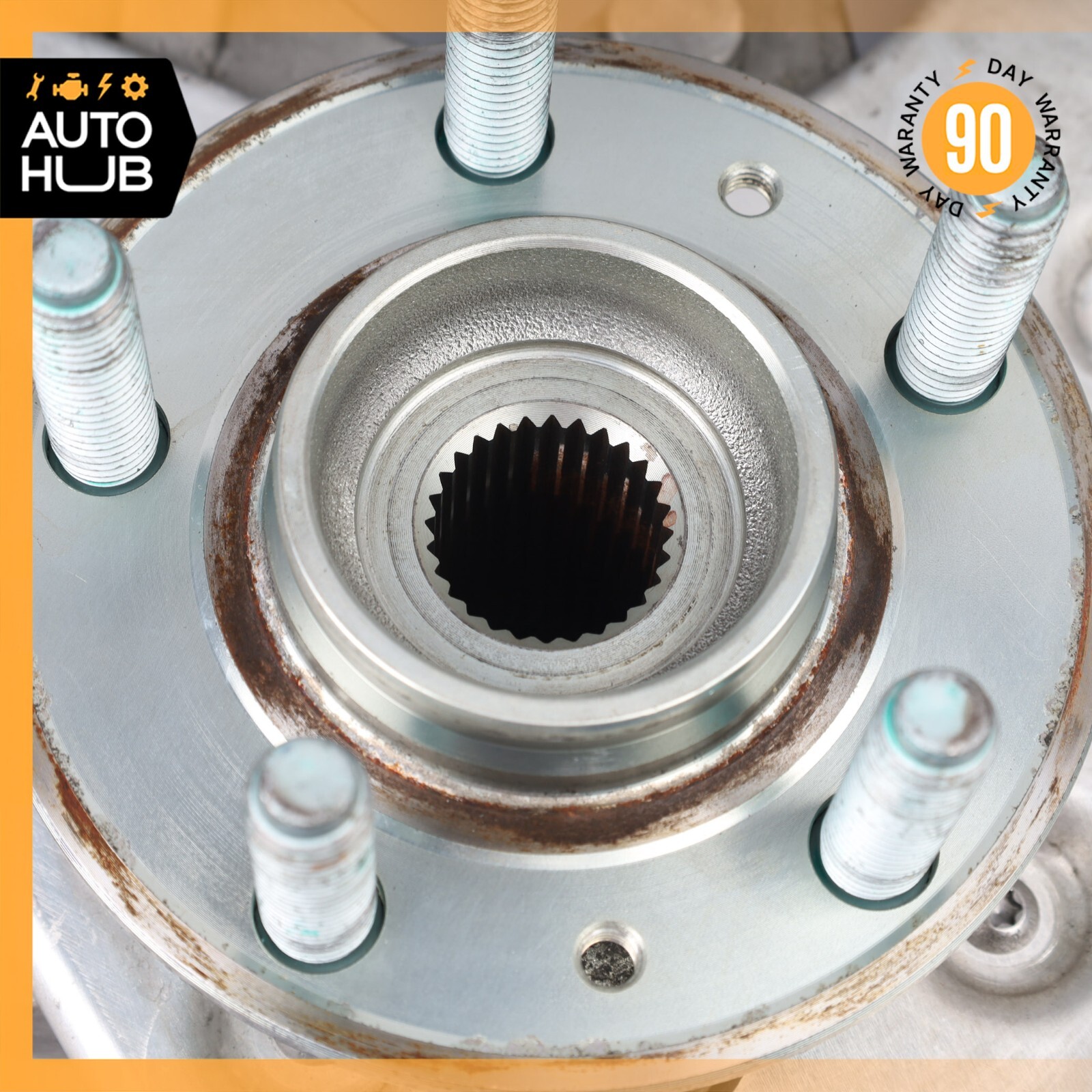 13-16 Aston Martin DB9 GT  Rear Left Driver Side Spindle Knuckle Hub OEM 7k