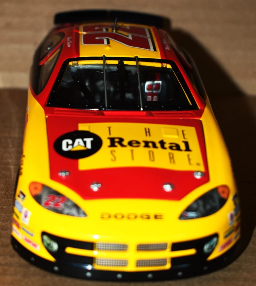 Dodge Intrepid 2003 1/24 #22, Ward Burton Ltd. Ed. COA, Cat Rental Store NOS - Image 4 of 4