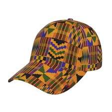African Tribal Ethnic Adjustable Snapback Hat for Men Women Unisex African Ba...