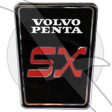 Volvo Penta Genuine Original OEM SX Upper Unit Cover Decal 3858670