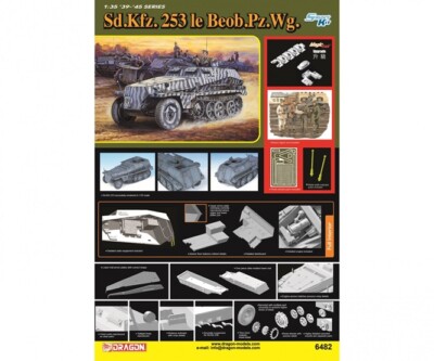 Dragon 6482 - 1/35 Sd.Kfz.253 le.Beob.Pz.Wg.(Smart Kit - Neu