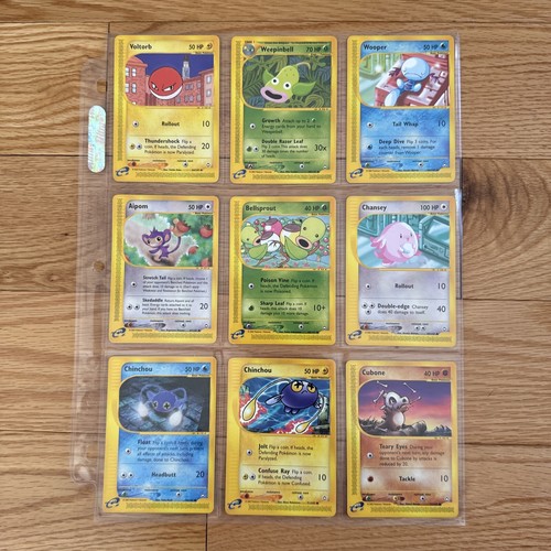 Complete Pokemon eReader Aquapolis Set 147 Cards NO Holos Or Secret Rares NM/NM+ - Picture 11 of 21