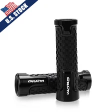 BLACK For Honda Yamaha Kawasaki CG125 CB400 MOTORCYCLE 7/8 HAND GRIPS HANDLE BAR