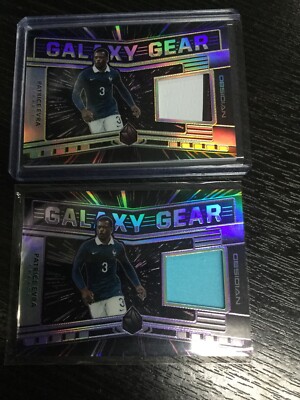 2019-20 Panini Obsidian Patrice Evra Paris Saint-Germain Gold /10 Patch /75 2car