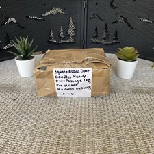 Square Black Door Handles Heavy Duty Passage Levers for Closet Hallway DL01BKPS