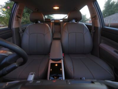 2004-2009 Toyota Prius Clazzio PVC Leatherette Gray Front & Rear Seat Covers