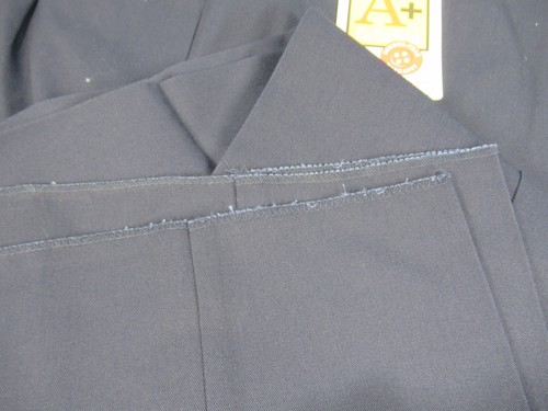 A+ by SAI MENS Pants 7004 NAVY SIZE 48 W48 L37 SCHOOL UNIFORM NOT HEMMED - Picture 4 of 4
