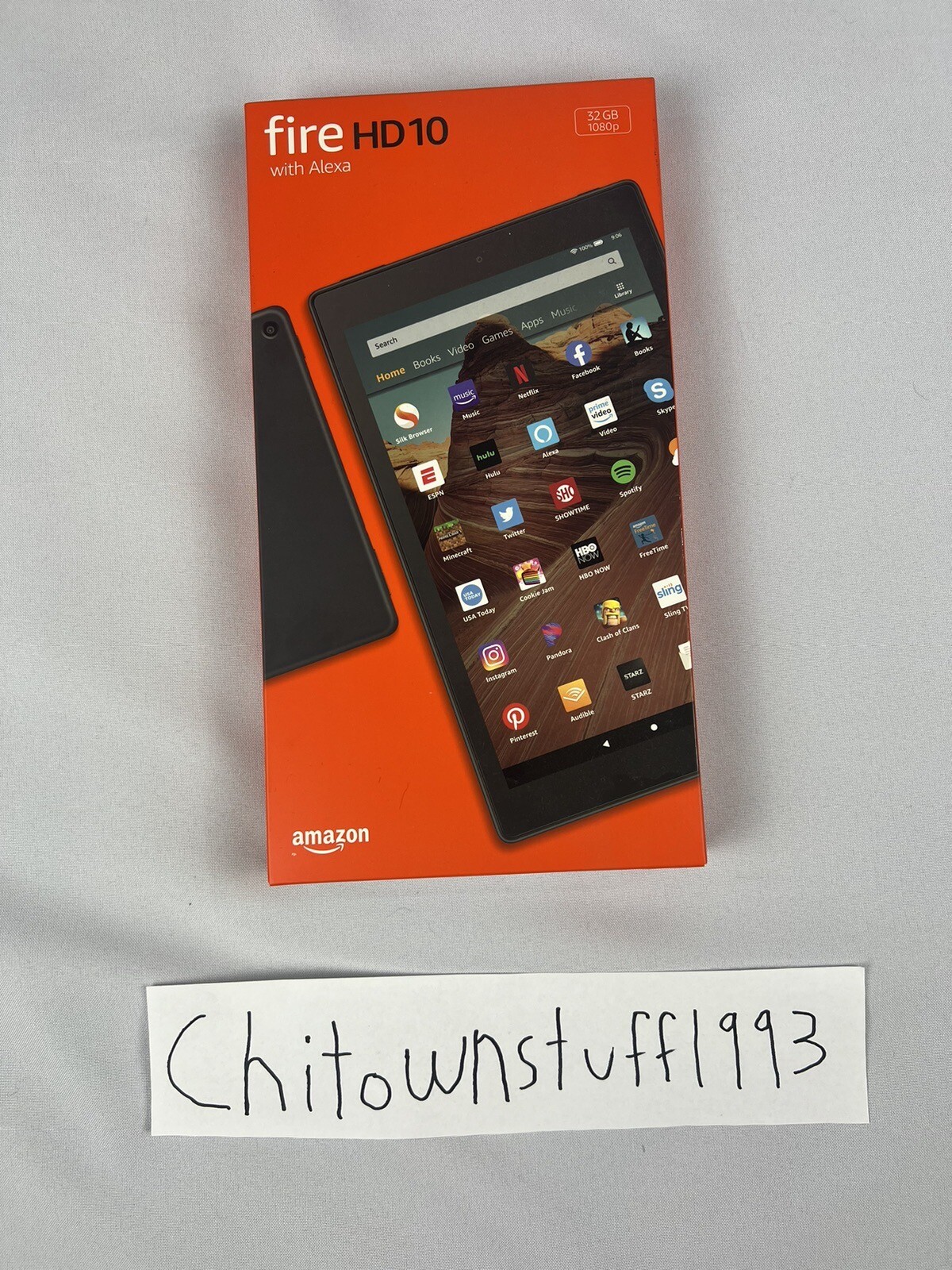 Amazon Fire HD 10 (9th Generation) 32GB, WiFi, 10.1in Black for sale