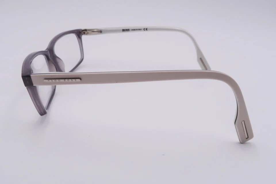 BONITOS MARCOS DE GAFAS Hugo Boss 0362 A3L Gris Blanco 55[]15-140 Italia D321 Foto 3 de 4