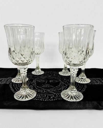 Weingläser Kristallglas Transparent 200 Ml Hochwertig 6 Gläser für 6 Personen - Picture 2 of 4