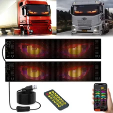 Truck-Specific Devil's Eye LED Screen Car Eye Light Truck Dynamic LED Lights