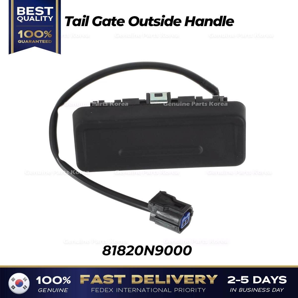 ⭐Genuine⭐ Tail Gate Outside Handle 81820N9000 for Hyundai Tucson