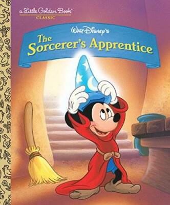 The Sorcerer's Apprentice (Disney Classic) (Little Golden Book) - GOOD