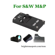 Pistol S&W M&P Mount Base for Vector Optics Frenzy/Vortex/Burris Red Dot Sights 