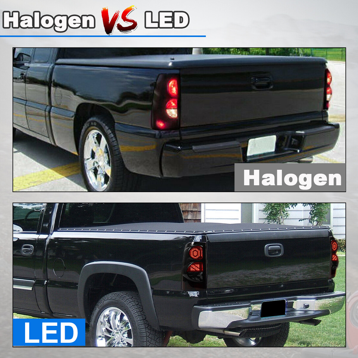 Smoke Tail Lights for 19992006 Chevy Silverado 9903 GMC Sierra 1500