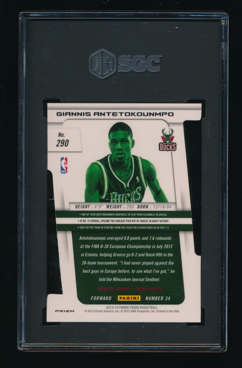 その他 Giannis Antetokounmpo 2013-14 Prizm RC Amazon.com: Giannis Antetokounmpo 2013-14 Panini Prizm Red/White
