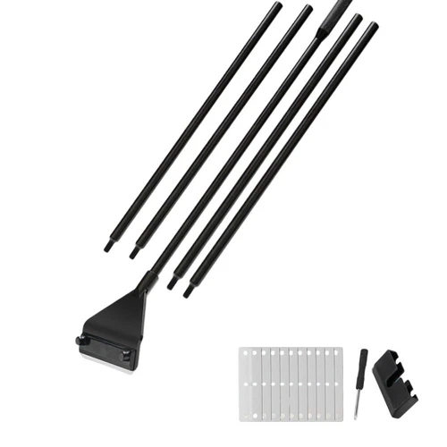 Aquarium Stainless Steel Fish Tank Algae Removal Scraper Aquatic Cleaning Tool - Bild 17 von 34