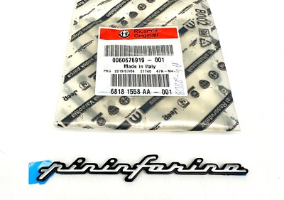 Genuine Alfa Romeo GTV Spider Brera pininfarina Badge 60676919