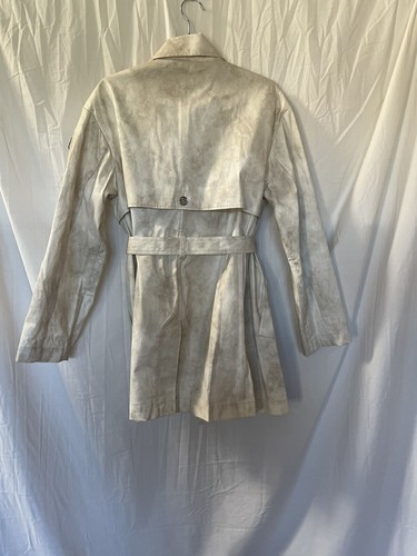 Michael Kors water resistant coated distressed trenchcoat Medium - Picture 4 of 9
