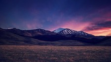 Landscape mountains sky Custom Gaming Mat Desk