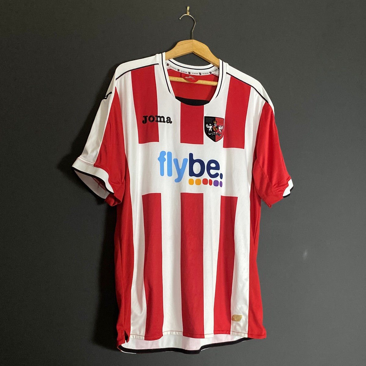 XXL) Vintage Exeter City FC 2012-13 Home Football Shirt