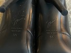 GIUSEPPE ZANOTTI⚡️Point toe gold talon zip leather sock ankle boots size 39/9US — photo 7