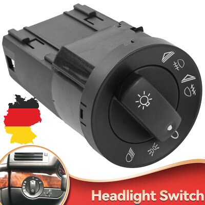FÜR AUDI A4 8E B6 B7 Bj 00- LICHTSCHALTER PASST SCHEINWERFERSCHALTER 8E0941531.